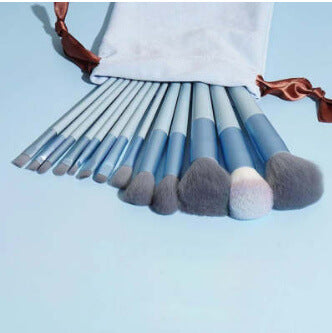 13 Piece Makeup Brush Kit For Face And Eyes Concealer Brush Set