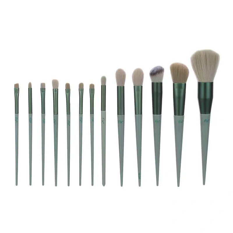 13 Piece Makeup Brush Kit For Face And Eyes Concealer Brush Set