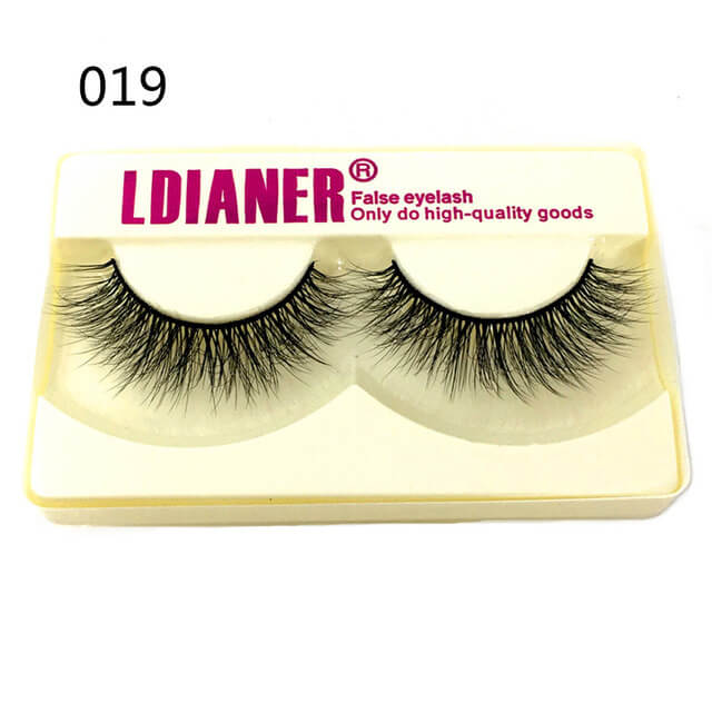 25mm Mink fake Lashes | Wispy Fluffy Mink Eyelashes