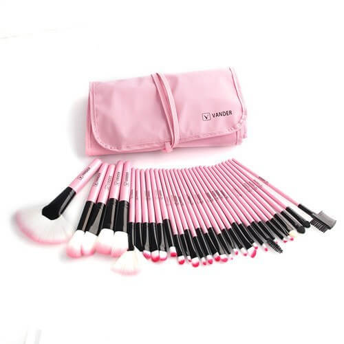 32 Pcs Makeup Brush Set | Professional Makeup Brush Kit With Cute Bag