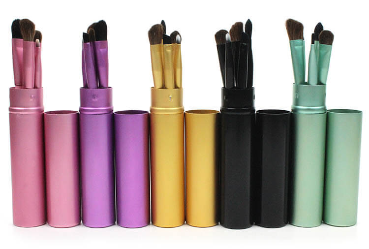 5pcs Portable Makeup Brush Set | Precision Mini Eye Makeup Applicators