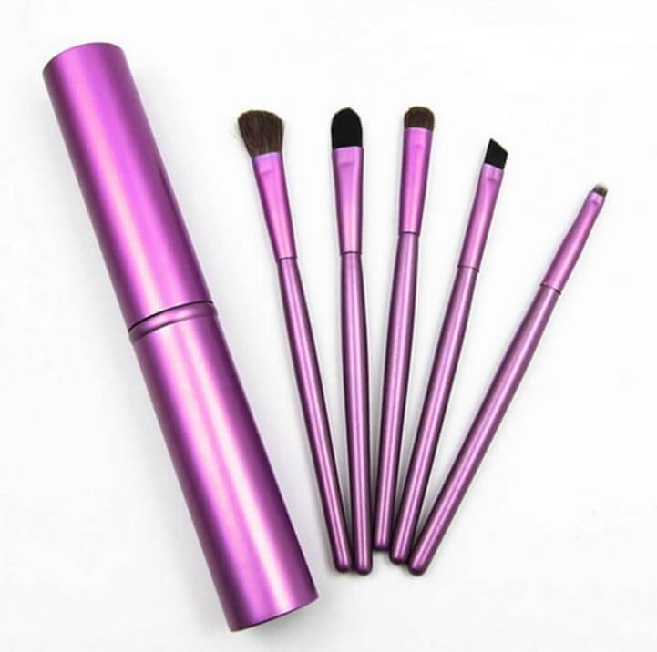 5pcs Portable Makeup Brush Set | Precision Mini Eye Makeup Applicators