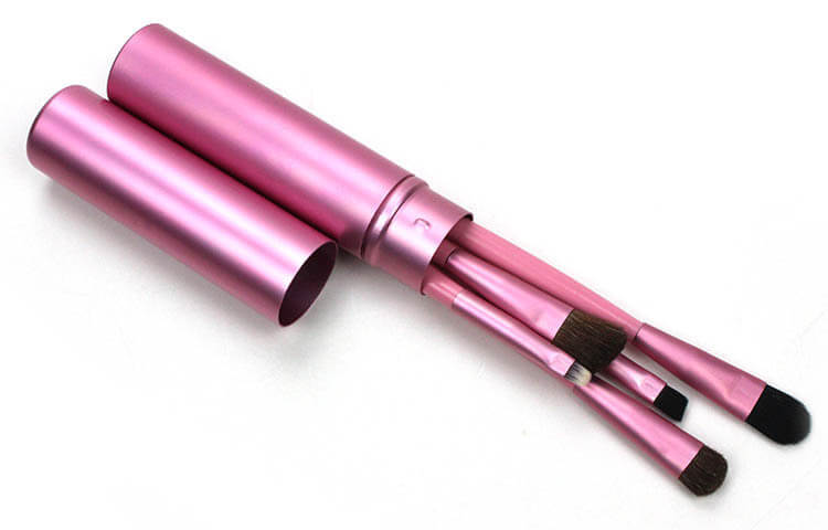 5pcs Portable Makeup Brush Set | Precision Mini Eye Makeup Applicators