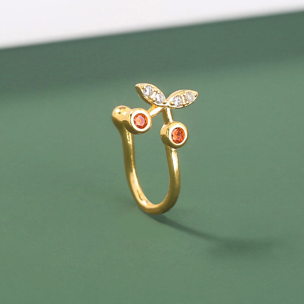 Adjustable Nose Ring No Piercing | Fashion Nose Clip For Parties