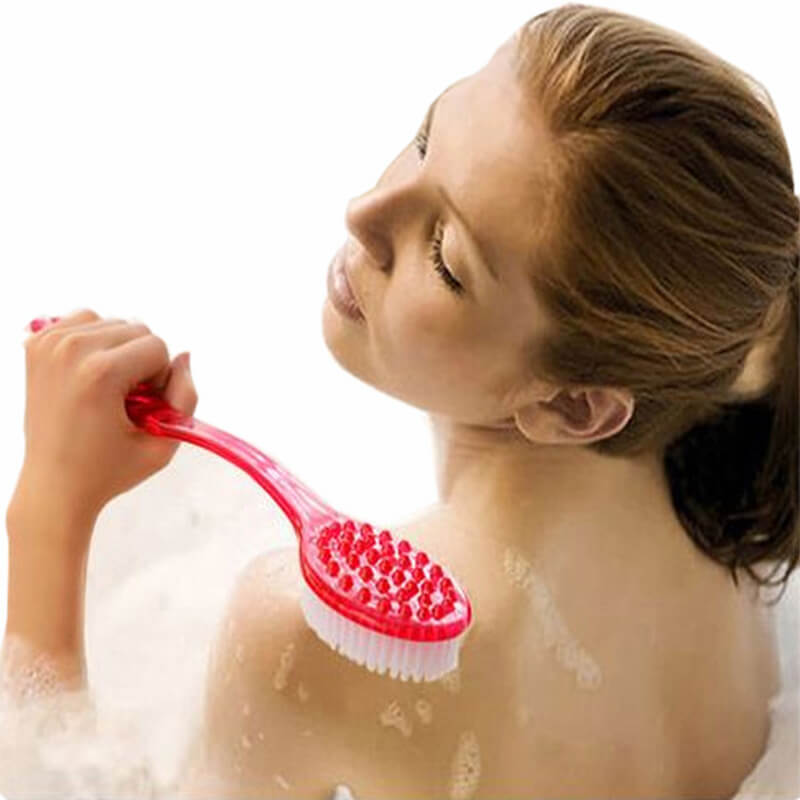 Bath Scrubber Brush For Beep Skin Cleaning | Back Scrubber For Shower