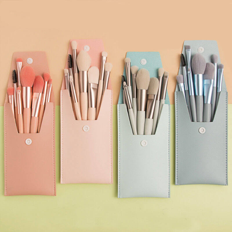 Beauty Tools 8 Mini Makeup Brushes | Affordable Brush Set For Beginners