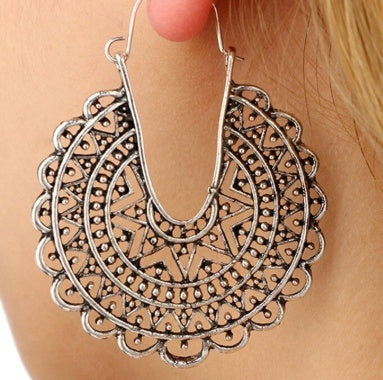 Bohemian Ethnic Beaded Earrings | Handmade Tribal Earrings for Women
