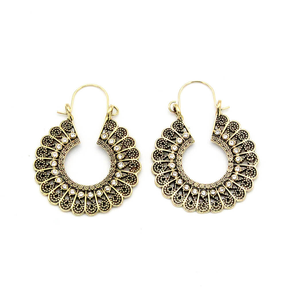 Bohemian Ethnic Beaded Earrings | Handmade Tribal Earrings for Women