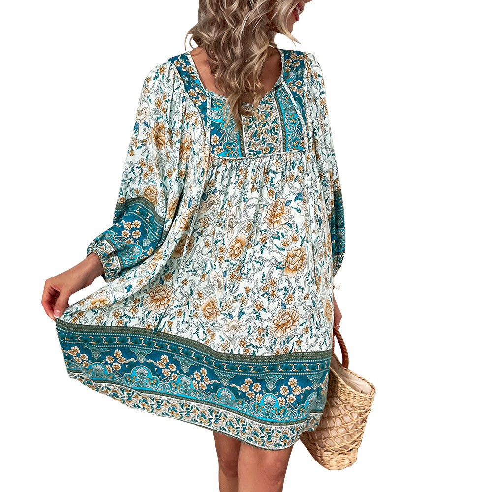 Boho Dresses For Women | Lightweight Cotton Boho Summer Dress