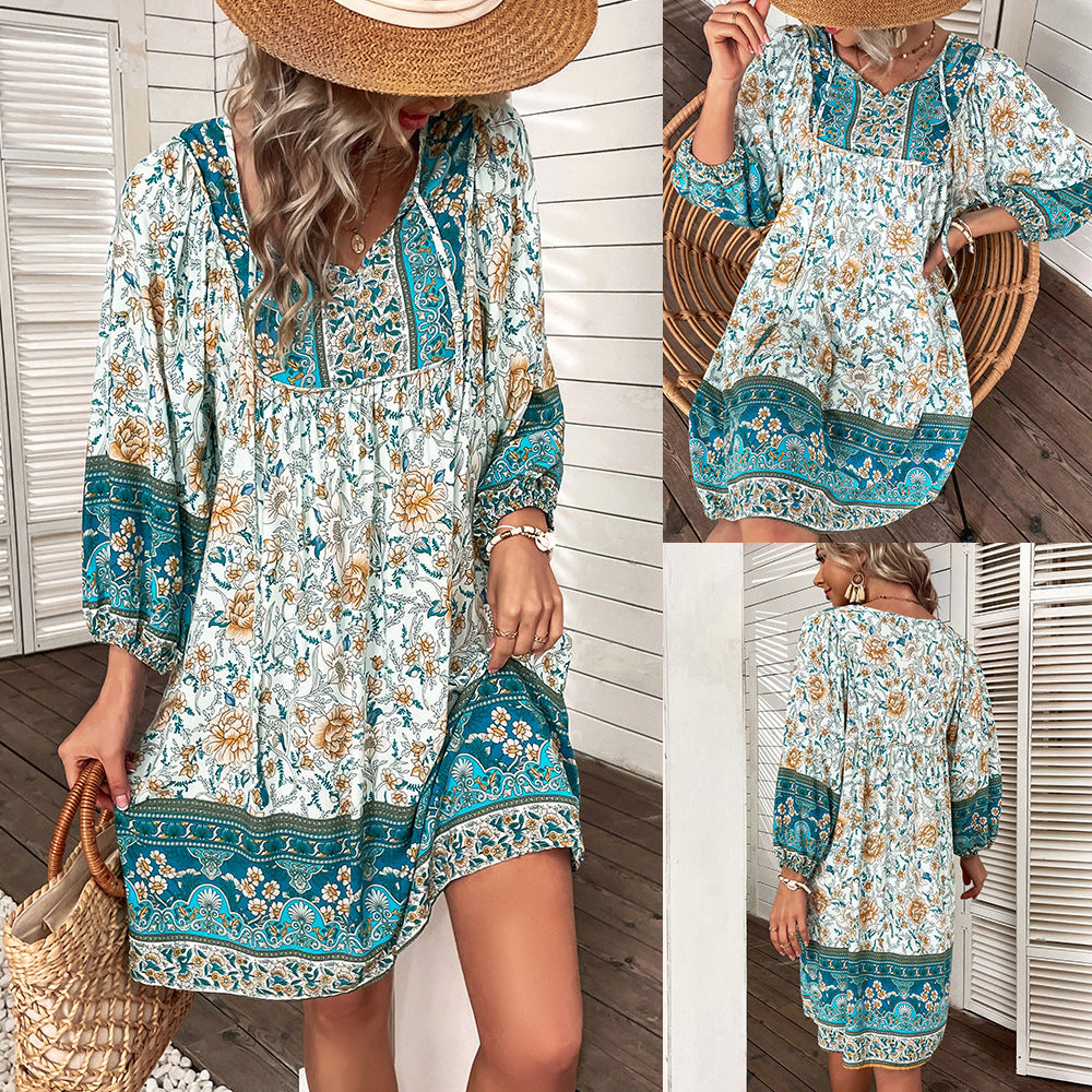 Boho Dresses For Women | Lightweight Cotton Boho Summer Dress