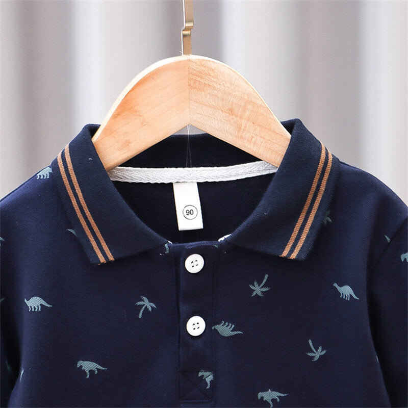 Boys Slim Fit Cotton Polo T-Shirt | Organic Cotton Kids Polo T-Shirt