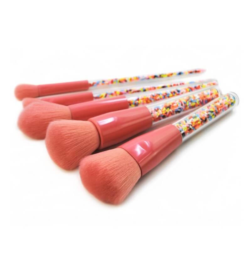 Candy Corn Makeup Brush Set | Colorful Candy Makeup Brush Kit