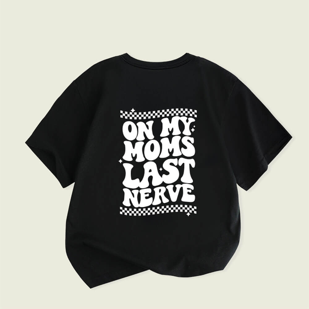 Casual Round Neck T-Shirt For Baby | Letter Print Kids T-Shirt