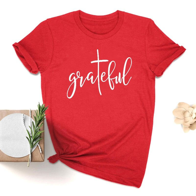 Christian Thankful T-Shirt | Thankful Christian T shirt