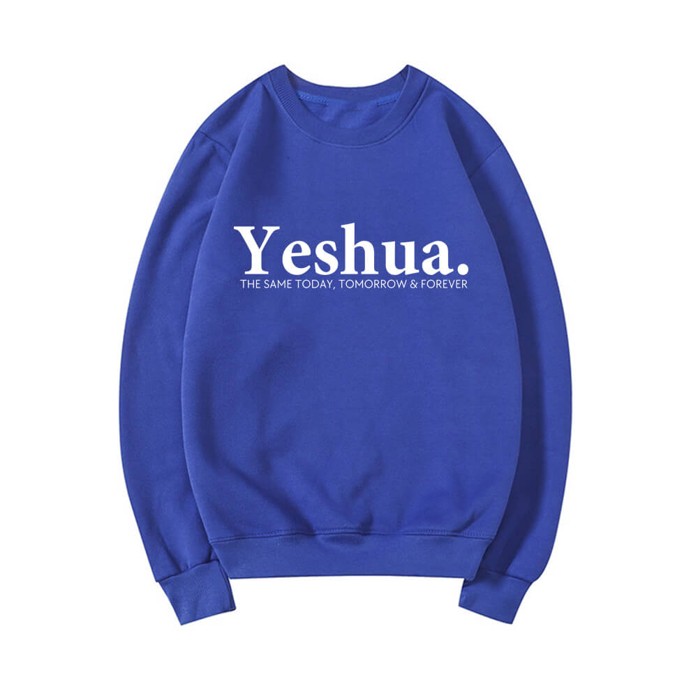 Christian Vintage Sweatshirt | Vintage Yeshua Graphic Sweatshirt