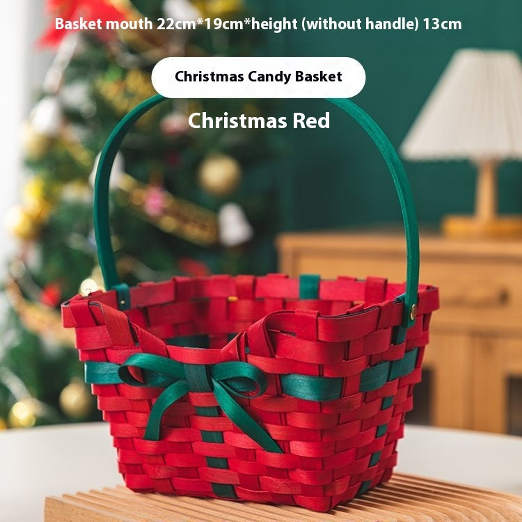 Christmas Candy Snack Gift Box Packaging | Festive Gift Basket