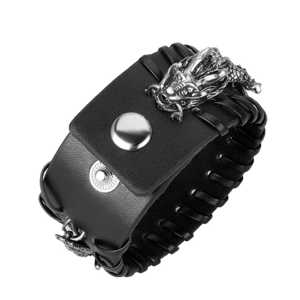 Creative Cow Leather Bracelet | Leather Bracelet For Men