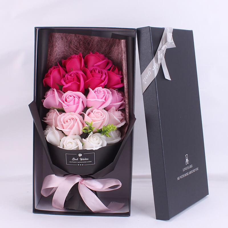 Creative Mother’s Day Gift Box With Soap Flowers | Birthday Gift Box