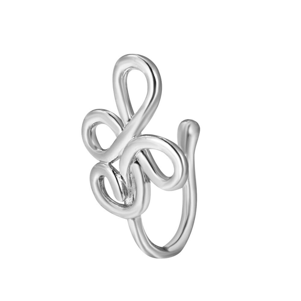 Creative Star Heart Crown Nose Ring | Small Star Nose Piercing Jewelry
