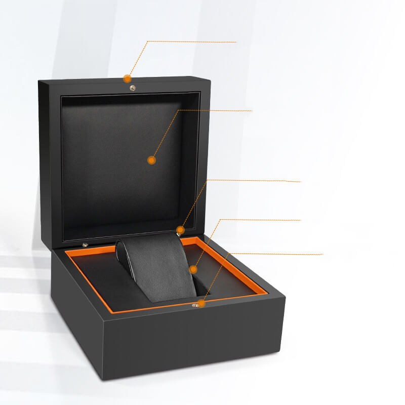 Custom Jewelry And Watch Display Gift Box Premium wooden packaging Box