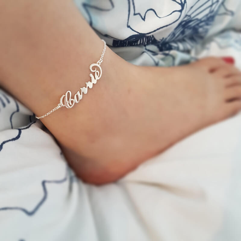Custom Name Anklet For Women | Summer Anklet For Women