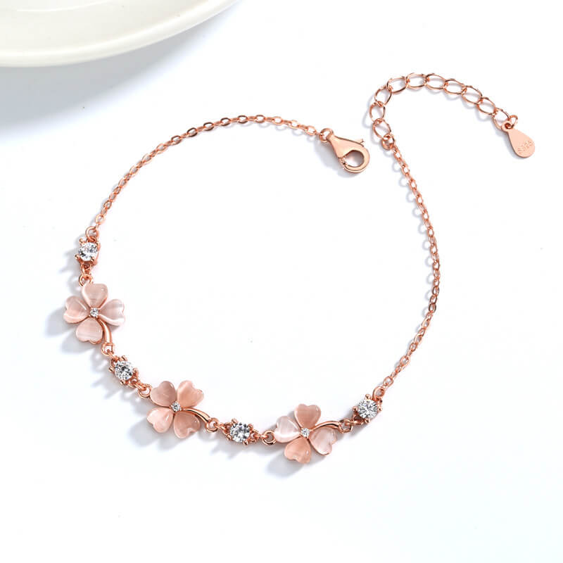 Fashion Jewelry Opal Bracelets For Women | Elegant Opal Chain Bracelet
