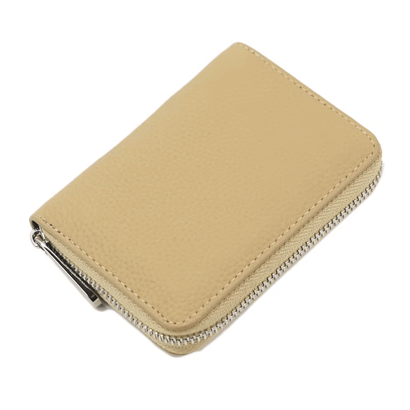 Fashionable Dentine Leather Zipper Wallet | Stylish Women’s Wallet