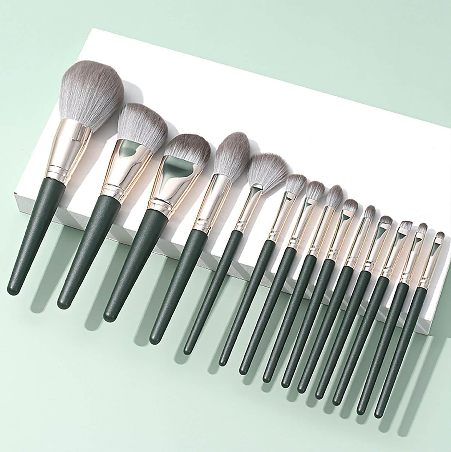 Green Cloud Makeup Brush Set Whole | Green Cloud Makeup Brushes Set