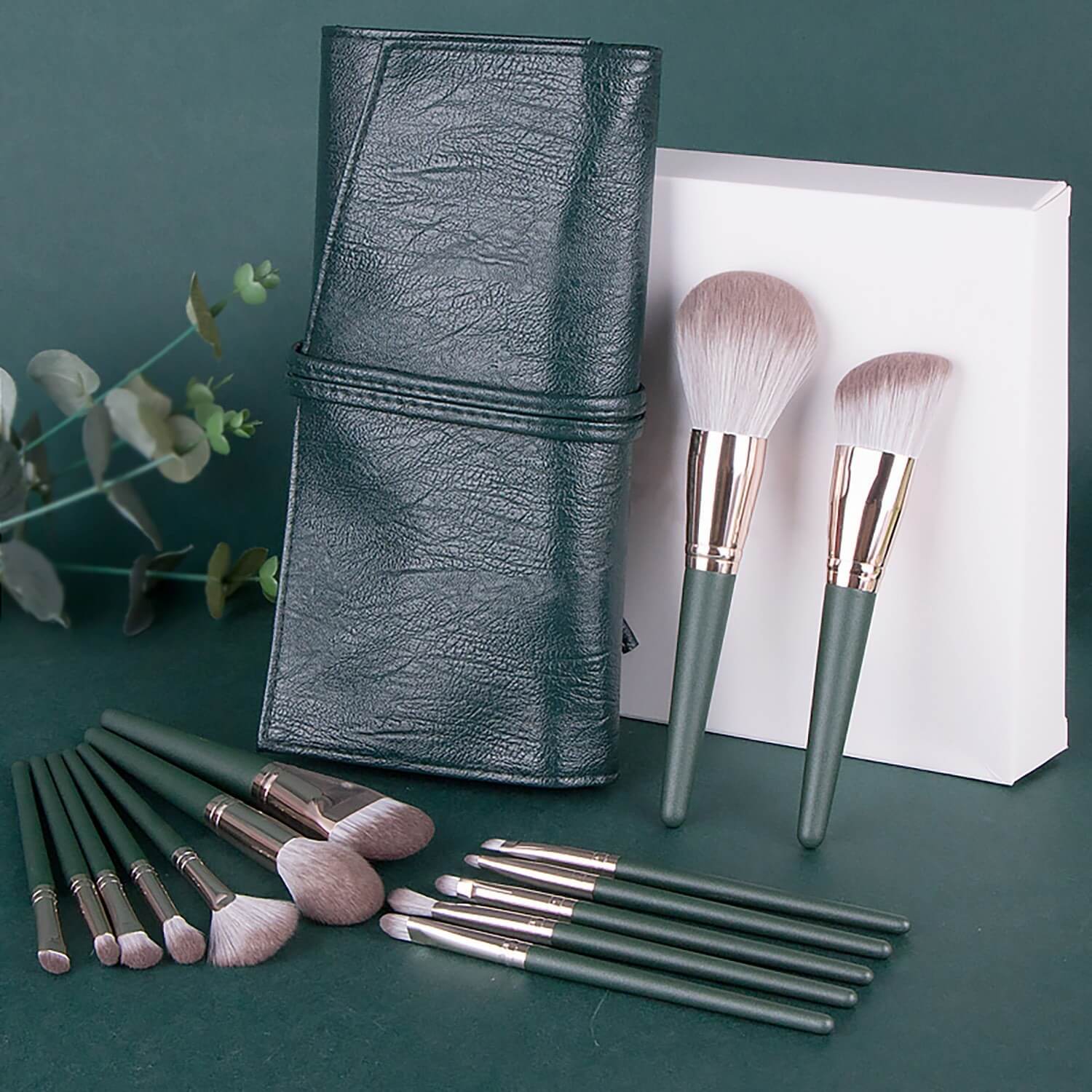 Green Cloud Makeup Brush Set Whole | Green Cloud Makeup Brushes Set