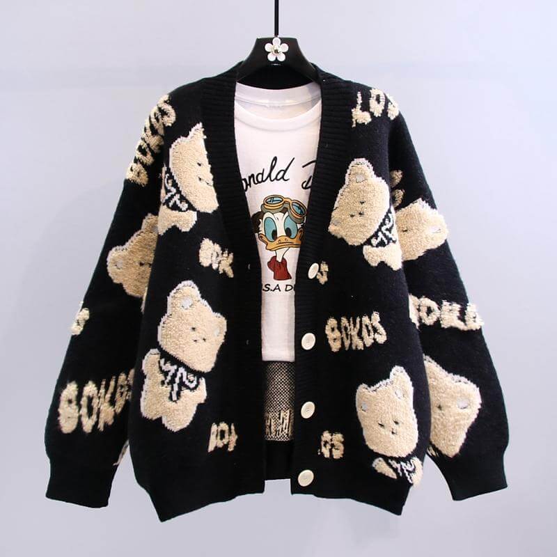 Knitted Cardigan Sweater Coat | Women's Cardigan Sweater