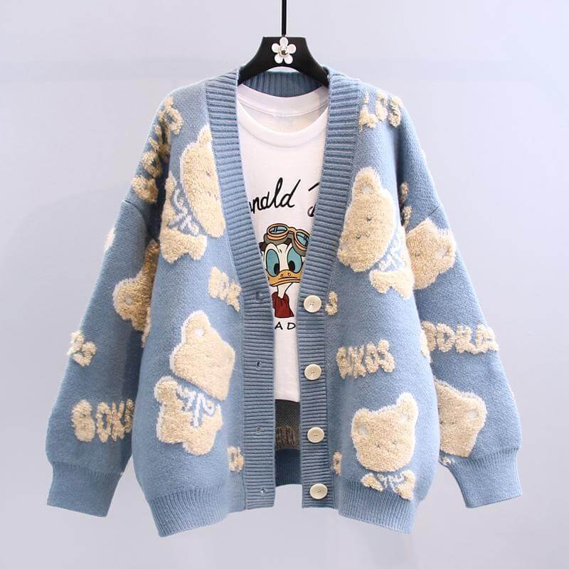 Knitted Cardigan Sweater Coat | Women's Cardigan Sweater