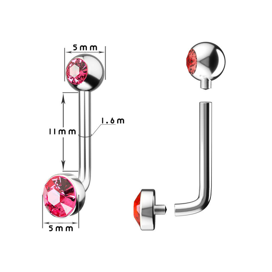 Labium Hoop Wholesale Body Piercing Ring | Nipple Ring Belly Jewelry
