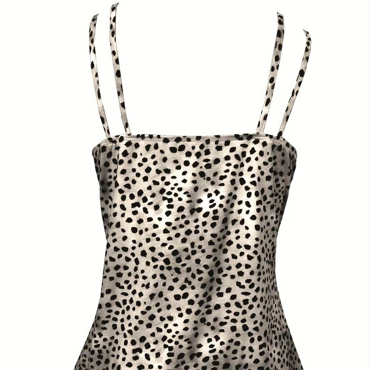 Lightweight Women’s Polka Dot Vest Casual Polka Dot Sleeveless Top