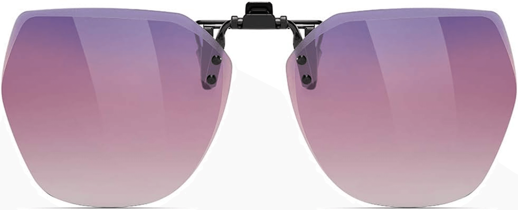 Lightweight Polygon Clip-On sunglasses For Women | Women’s Sunglasses