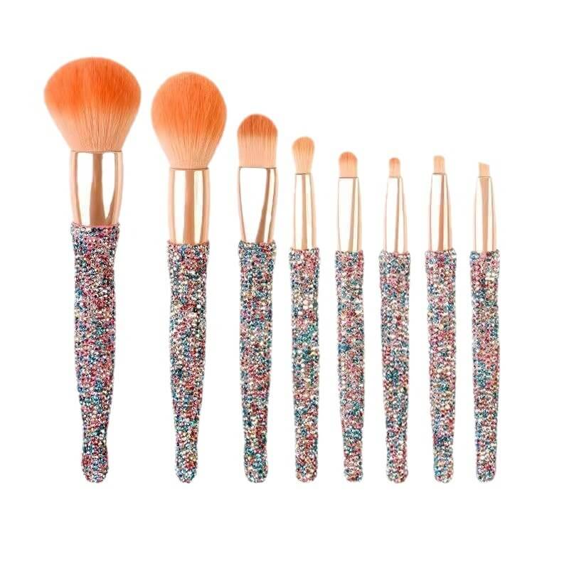 Luxury Foundation And Eyeshadow Brush Set | Luxury Makeup Brush Gift