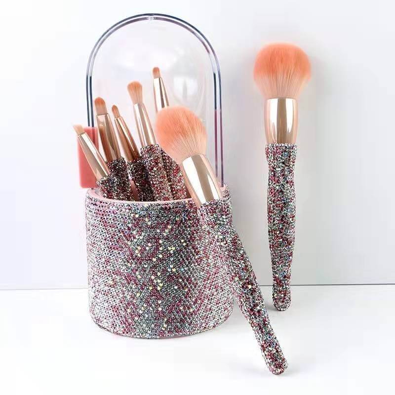 Luxury Foundation And Eyeshadow Brush Set | Luxury Makeup Brush Gift