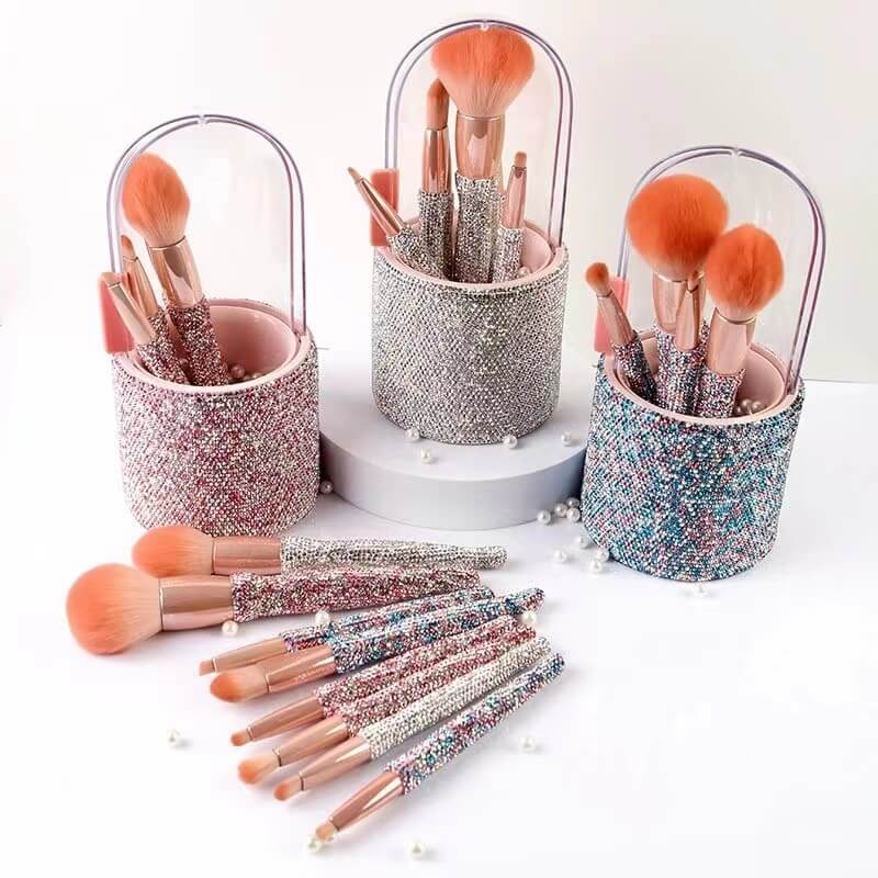 Luxury Foundation And Eyeshadow Brush Set | Luxury Makeup Brush Gift