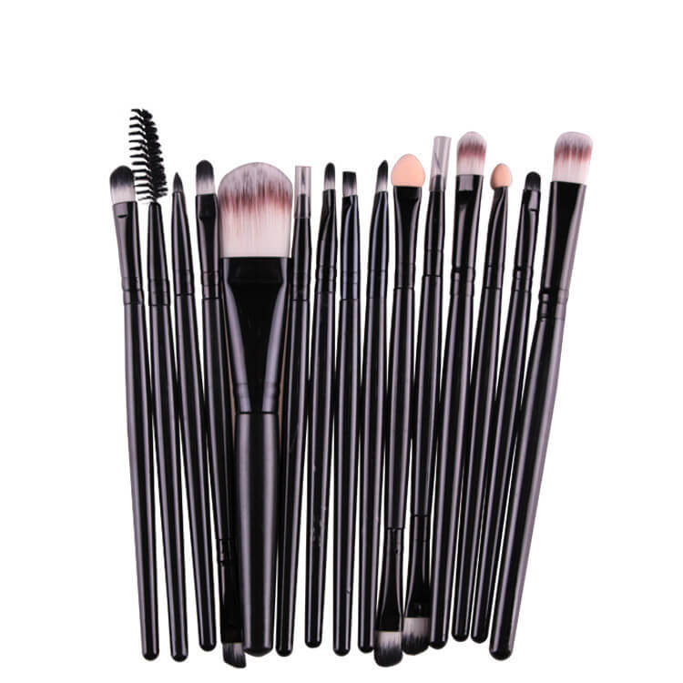 Makeup Brushes Smooth Blending Set Of 15 | Makeup Brush Set 15 Pcs