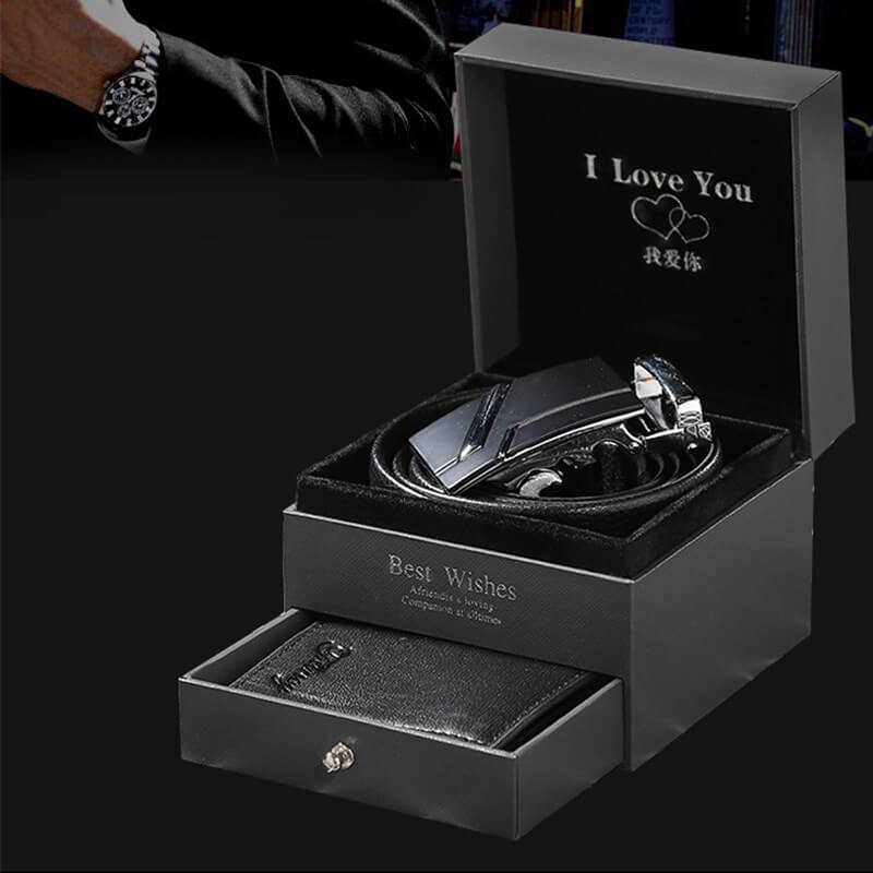 Matching Wallet And Belt Set | Premium Leather Accessory Kit