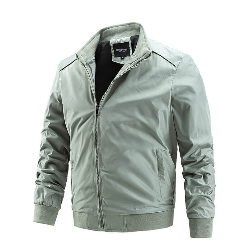 Men's Slim Fit Autumn Jacket | Men's Lightweight Fall Outerwear