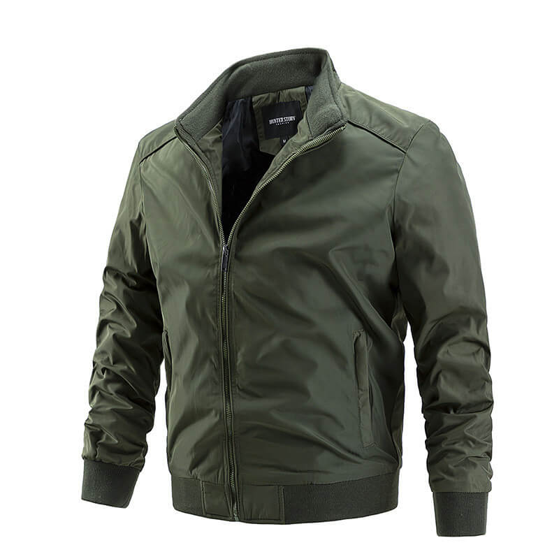 Men's Slim Fit Autumn Jacket | Men's Lightweight Fall Outerwear