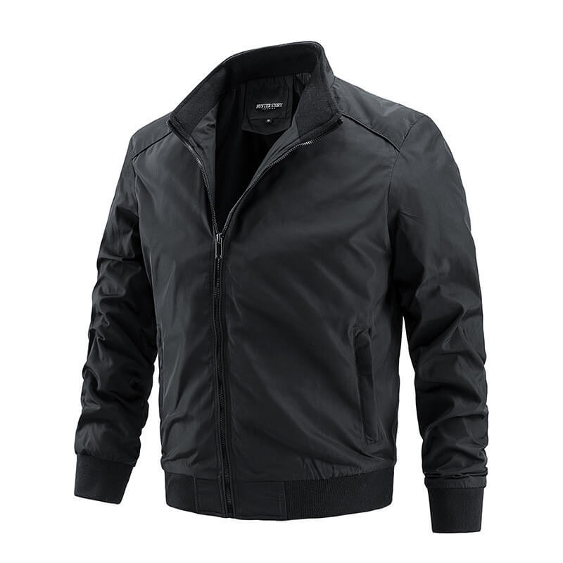 Men's Slim Fit Autumn Jacket | Men's Lightweight Fall Outerwear