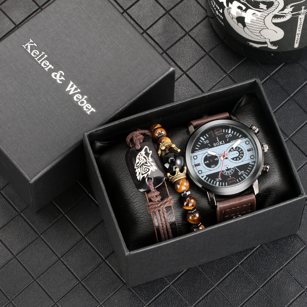 Mens Quartz Watch | Presented In A Luxurious Gift Box