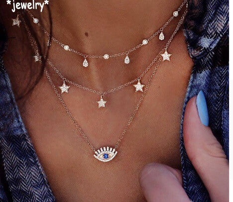 Multilayer Chain Necklace For Women | Fashion Jewelry Necklace