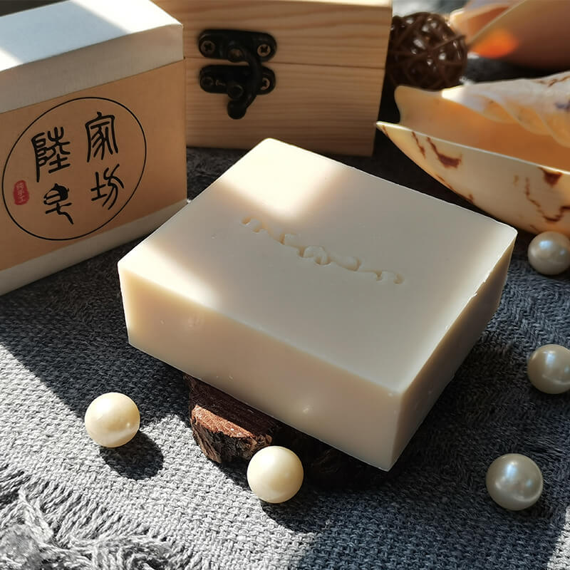 Natural Handmade Pearl Goat Milk Soap | Organic Goat Milk Soap