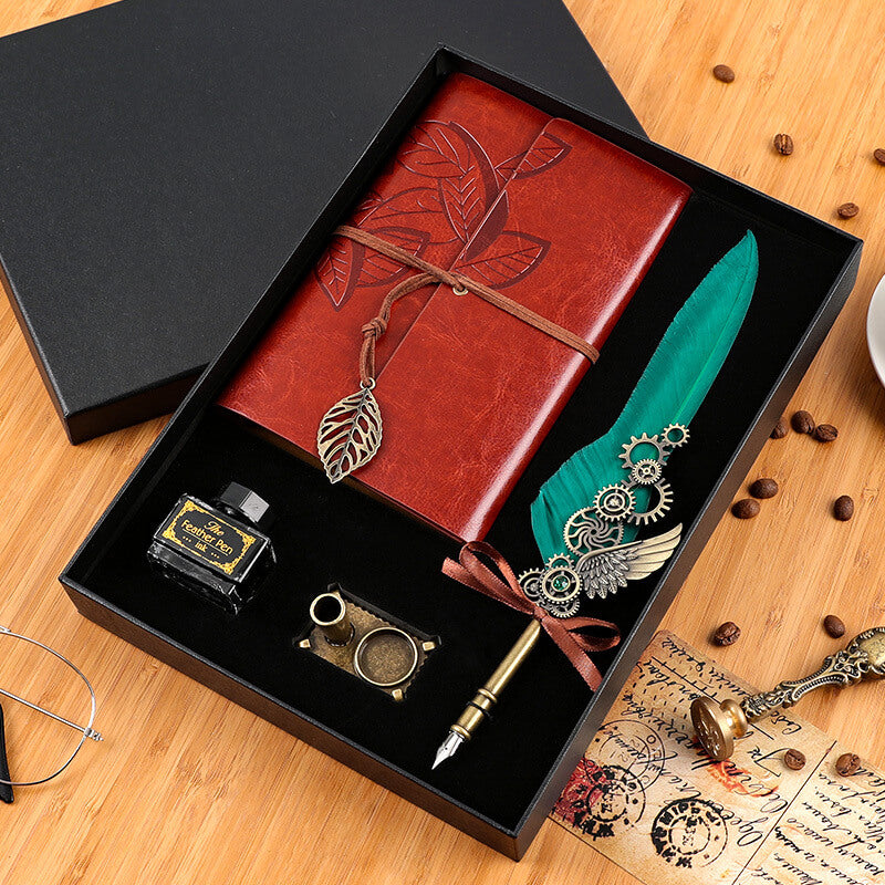 Premium Vintage Note Book Set For Gifting | Creative Journaling Gift