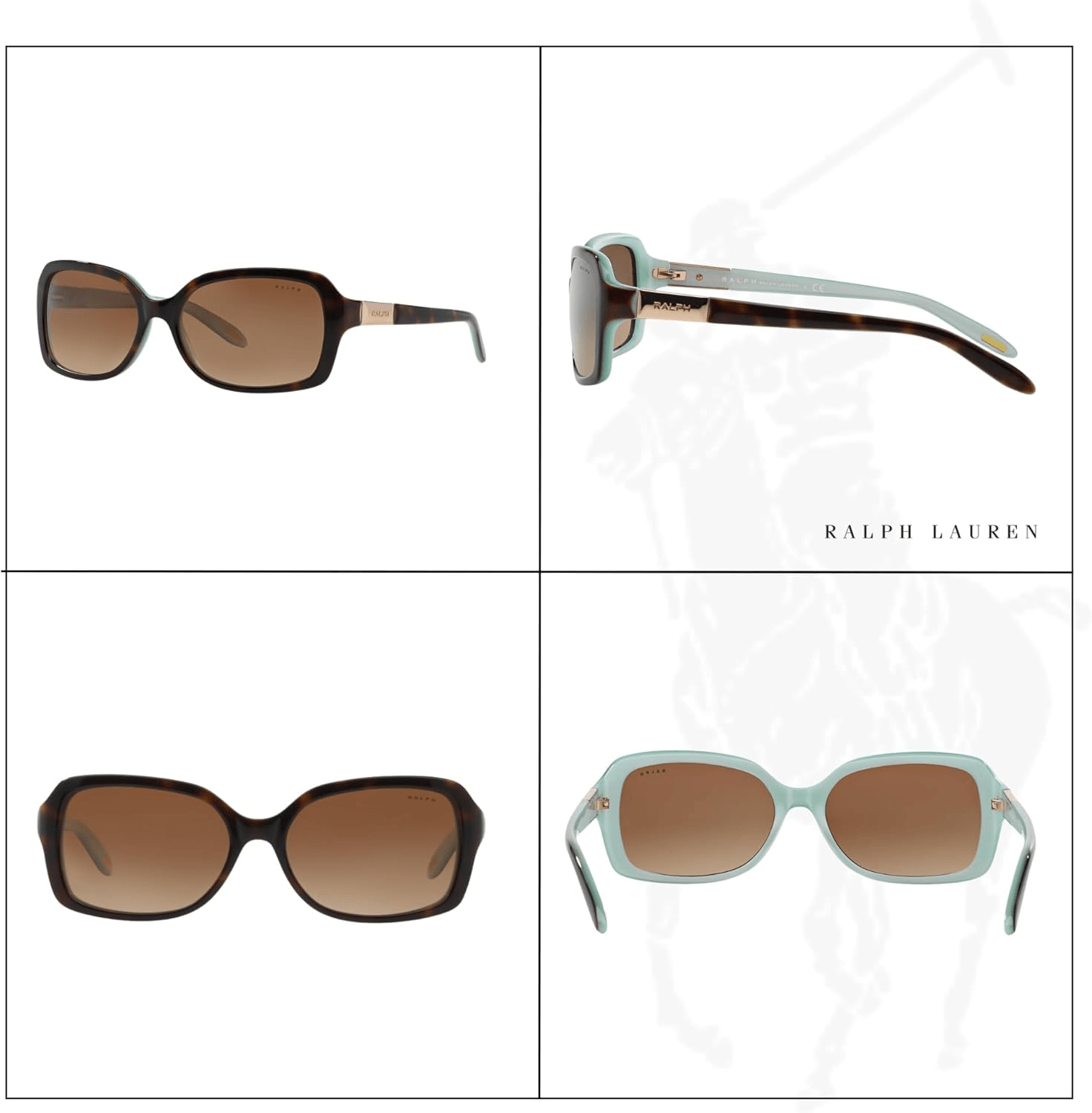 RA5130 Gradient Rectangular Sunglasses | Stylish Women’s Sunglasses