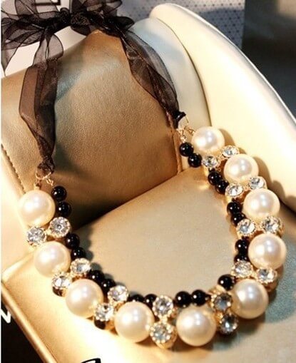 Real Freshwater Pearl Choker Necklace Pearl Choker For Women