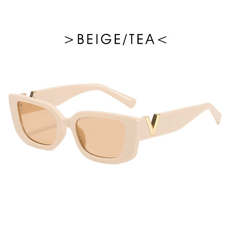 Retro Small Frame Sunglasses Women | Designer Eyewear Female