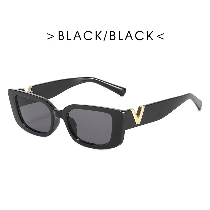 Retro Small Frame Sunglasses Women | Designer Eyewear Female